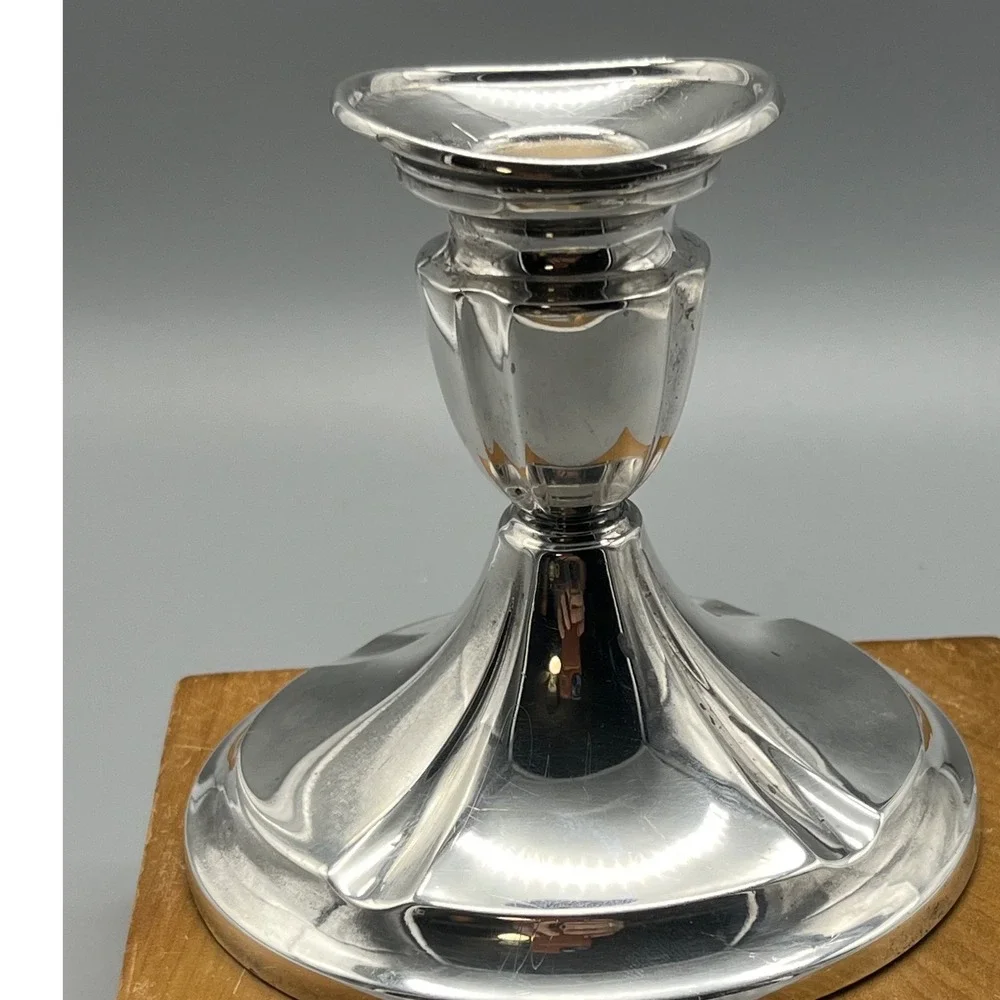 Vintage Silver Plated Denmark‎ Dansk? candle holder